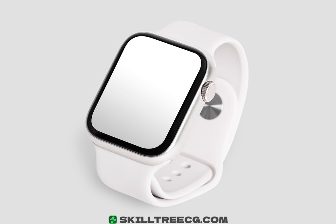 图片[2]-Smartwatch screen psd mockup（958202）-技能树